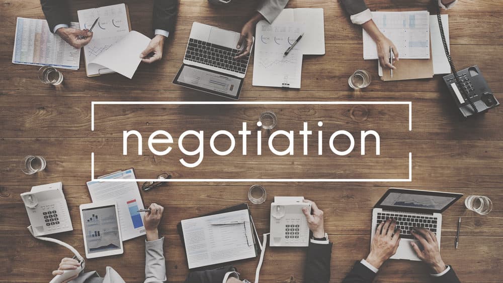 Negotiating a website sale