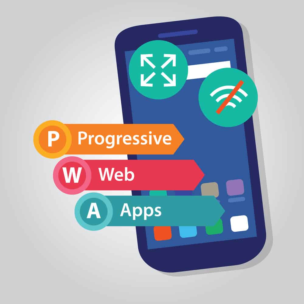 Progressive Web App Illustration