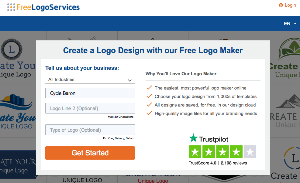 FreeLogoServices AI Logo Creator: Make Custom AI Logos for Free