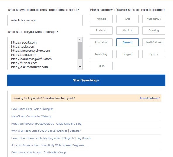 FAQ fox tool