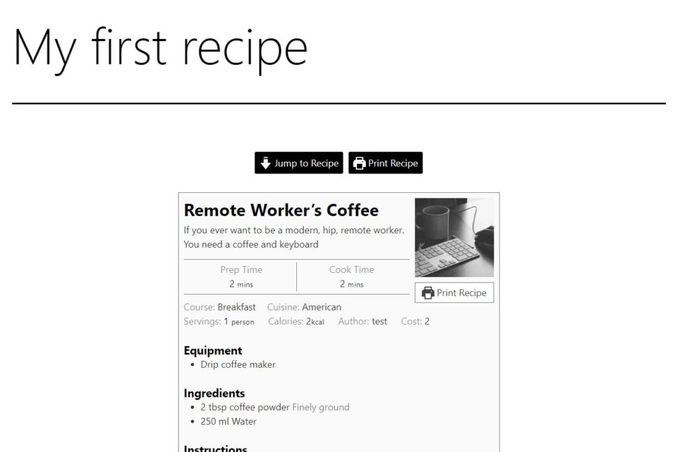 WP Recipe Maker review: Is it a good recipe schema card?